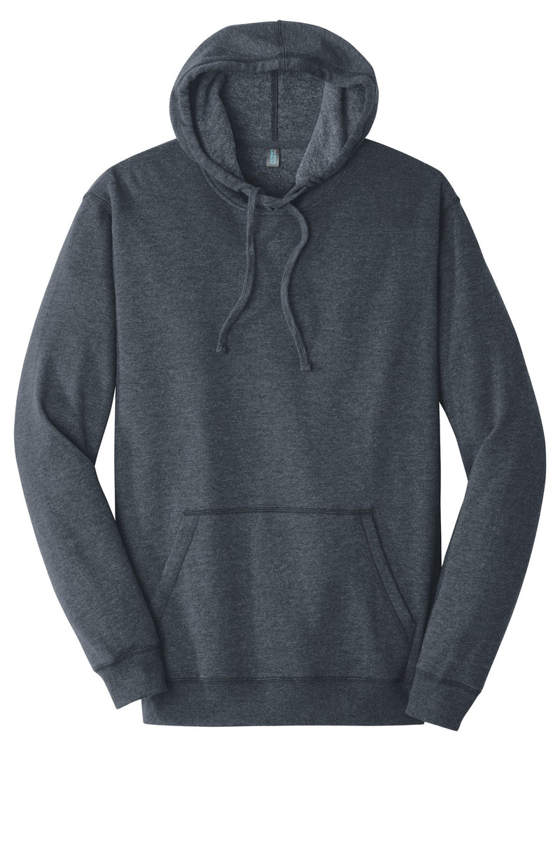 District Lightweight Fleece Hoodie - Heathered Navy