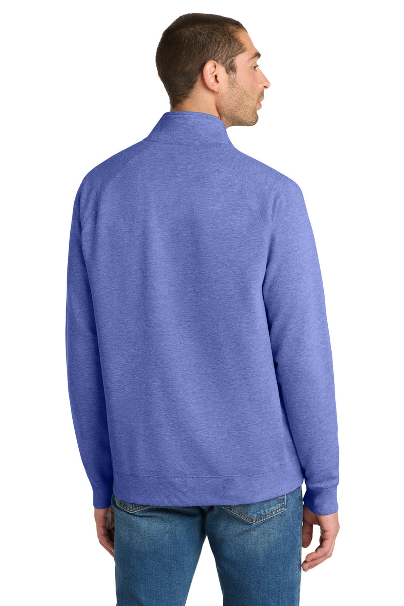 District Lightweight Fleece 1/4-Zip - Heathered Deep Royal