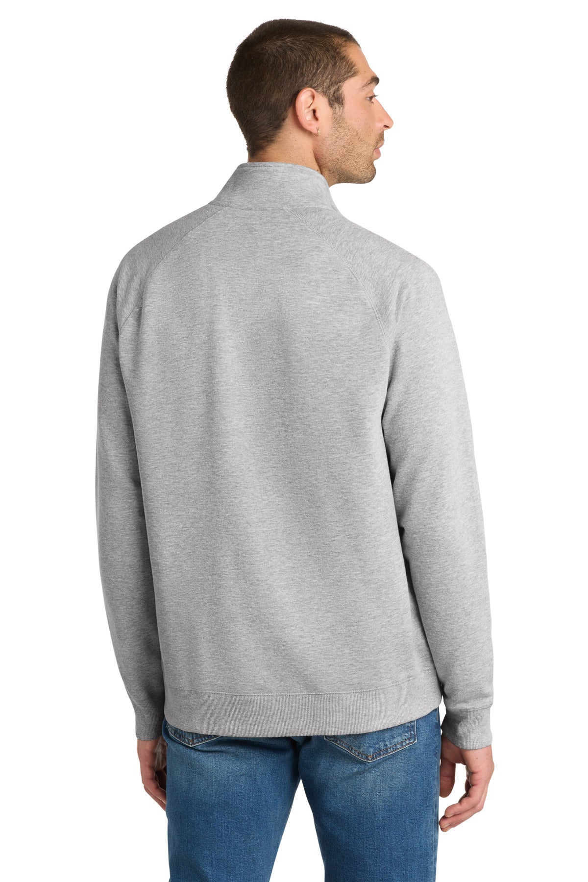 District Lightweight Fleece 1/4-Zip - Heathered Grey