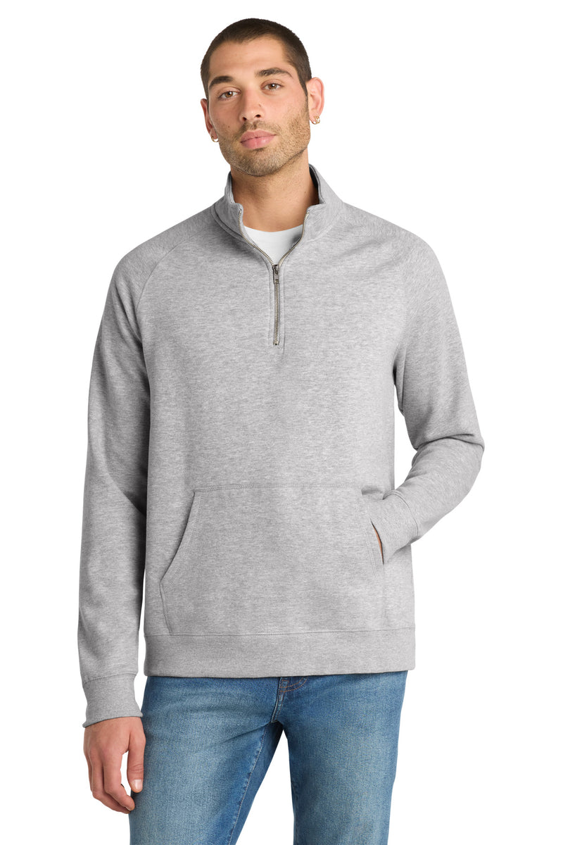 District Lightweight Fleece 1/4-Zip - Heathered Grey