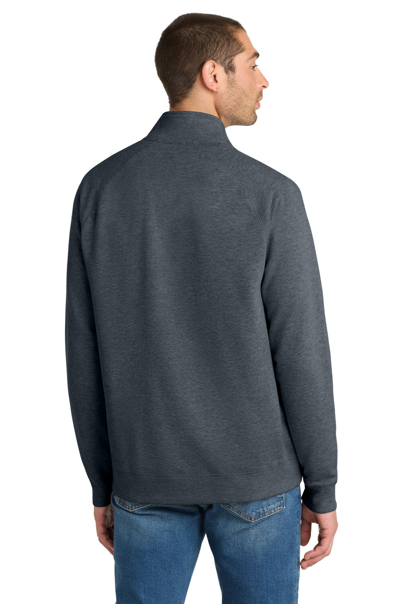 District Lightweight Fleece 1/4-Zip - Heathered Navy
