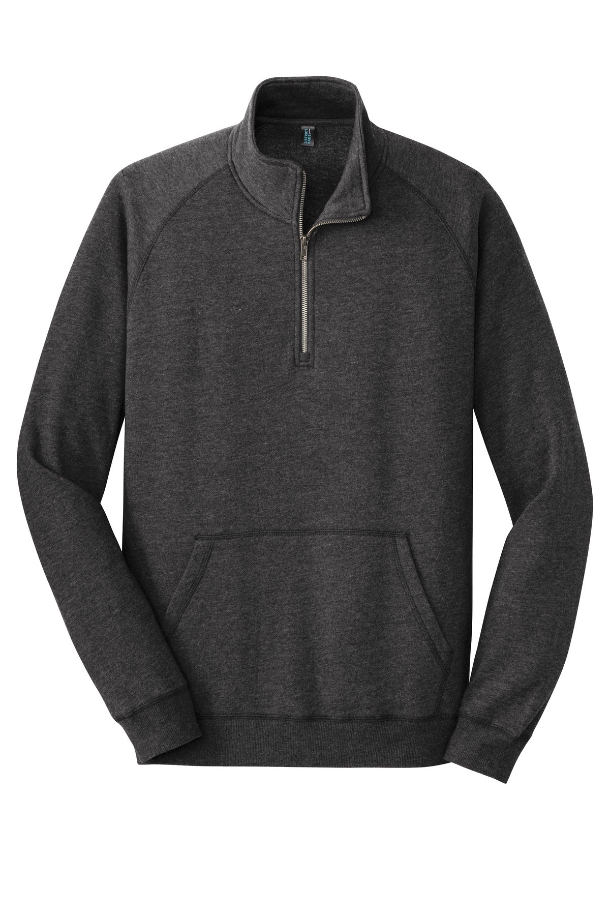 District Lightweight Fleece 1/4-Zip - Heathered Black