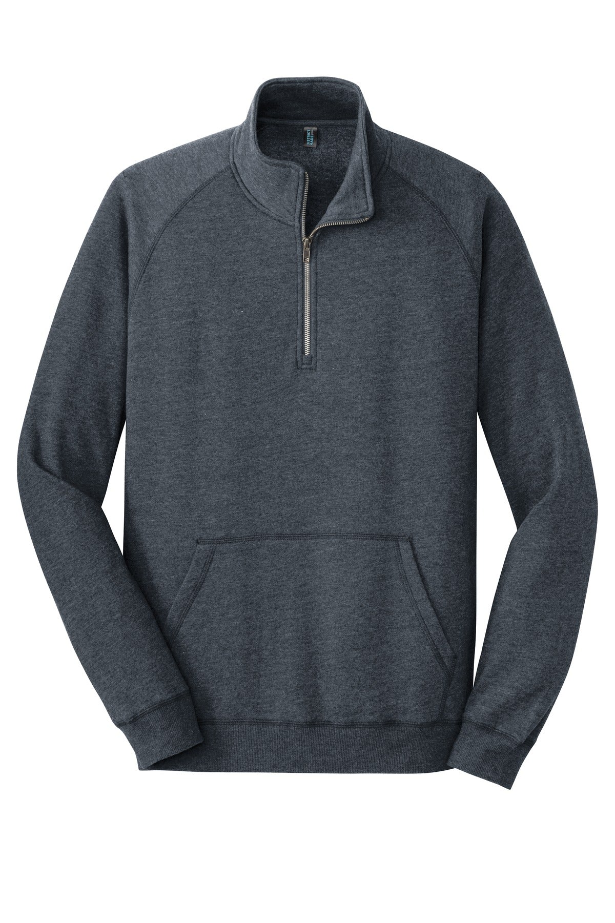 District Lightweight Fleece 1/4-Zip - Heathered Navy