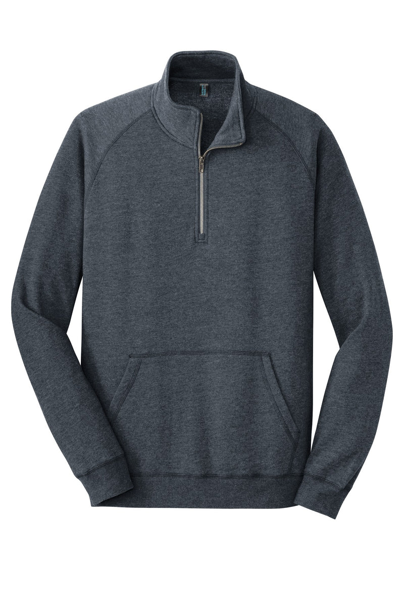 District Lightweight Fleece 1/4-Zip - Heathered Navy