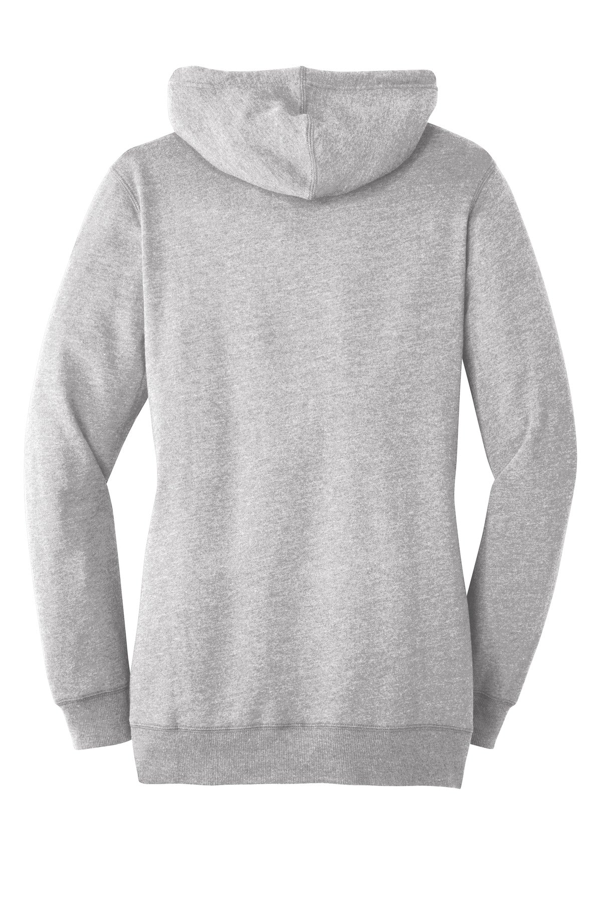 District  Women's Lightweight Fleece Hoodie - Heathered Grey