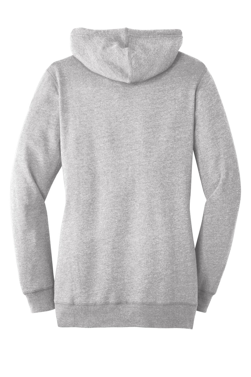 District  Women's Lightweight Fleece Hoodie - Heathered Grey