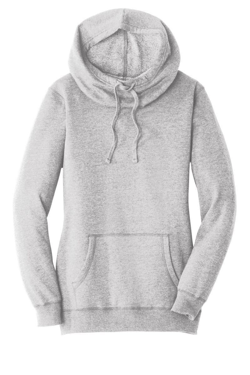 District  Women's Lightweight Fleece Hoodie - Heathered Grey