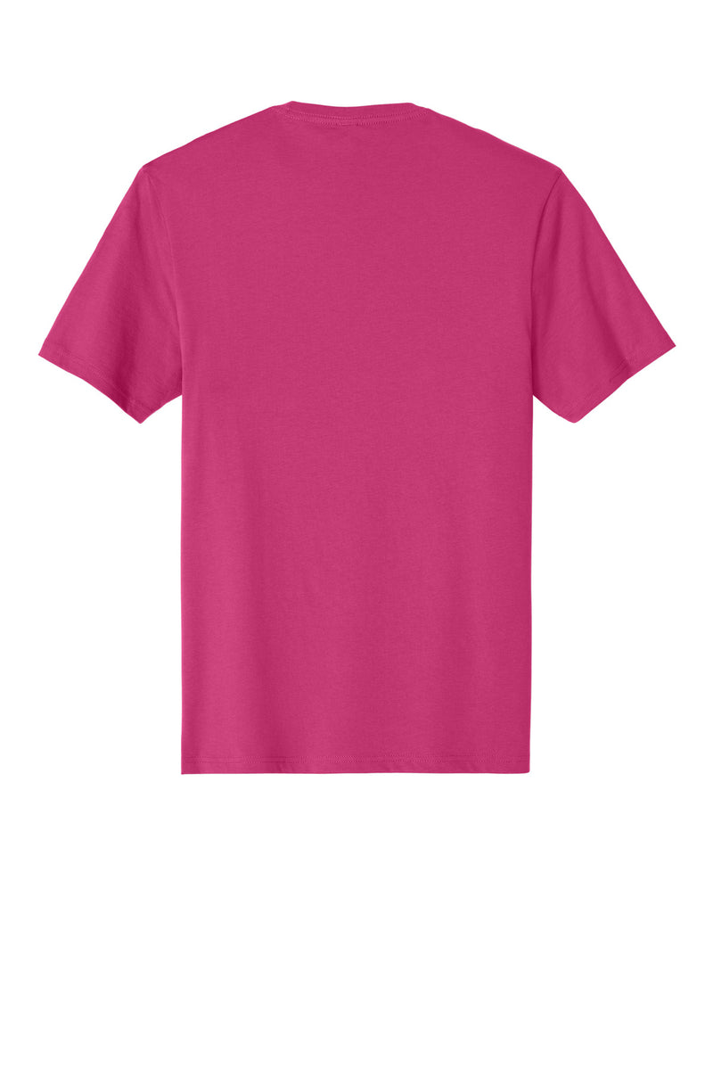 District Perfect Weight Tee - Dark Fuchsia