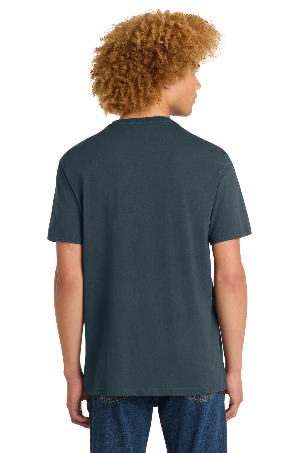 District Perfect Weight Tee - Deep Steel Blue