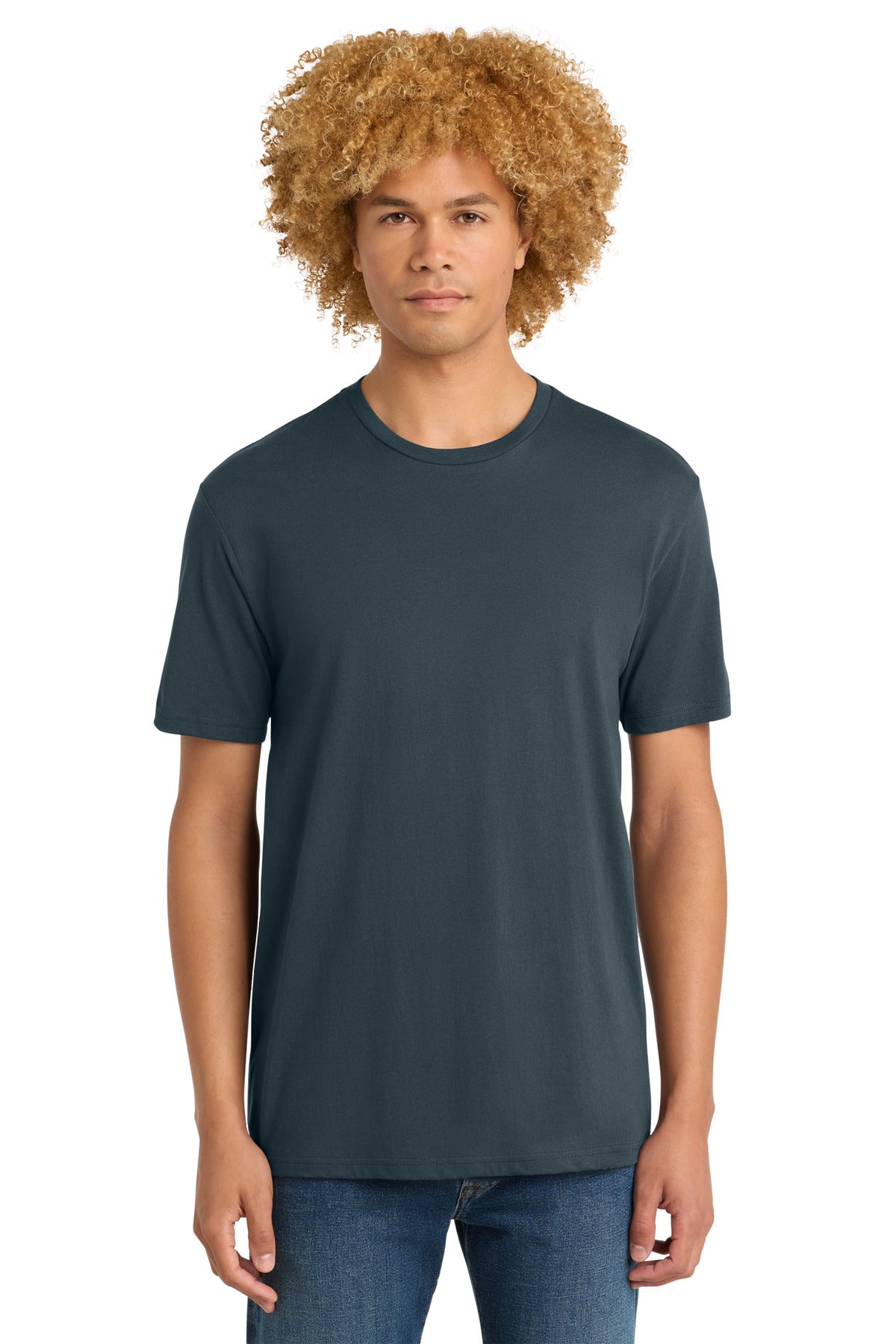 District Perfect Weight Tee - Deep Steel Blue