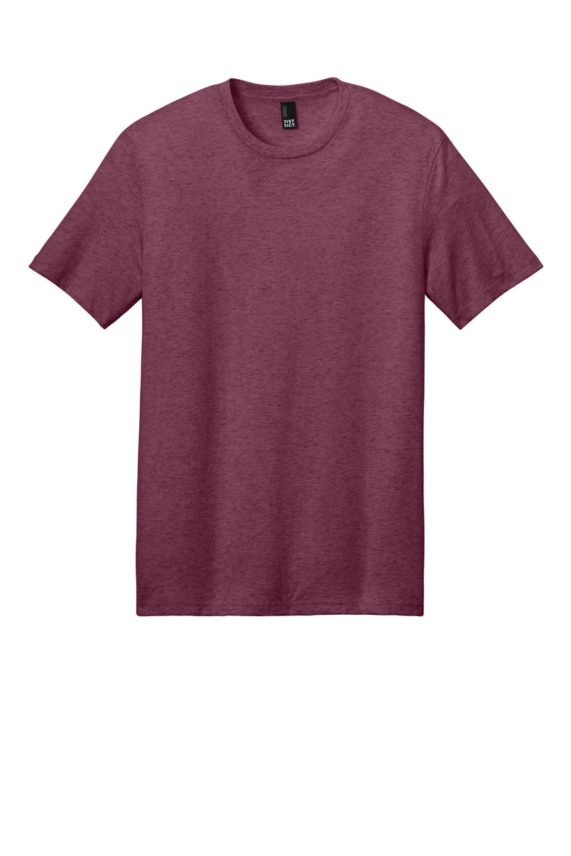 District Perfect Weight Tee - Heathered Loganberry
