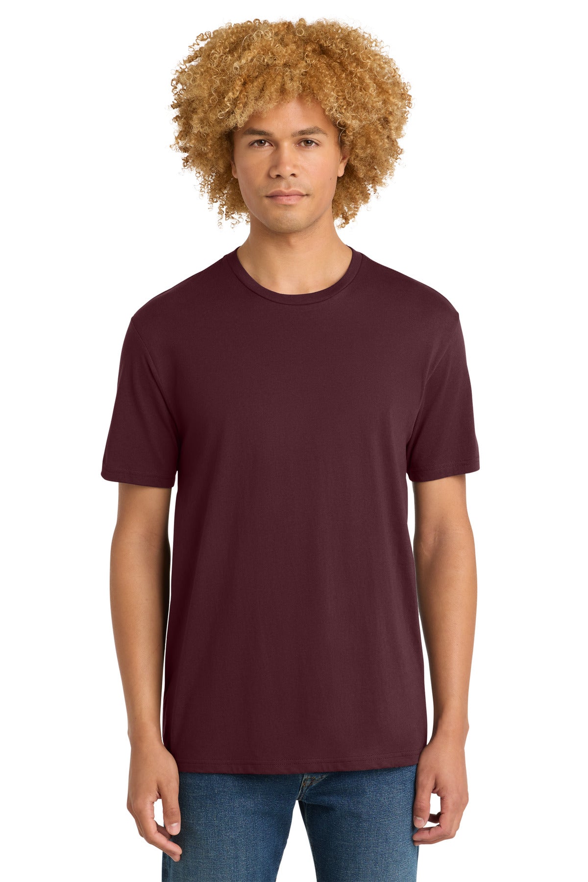 District Perfect Weight Tee - Maroon