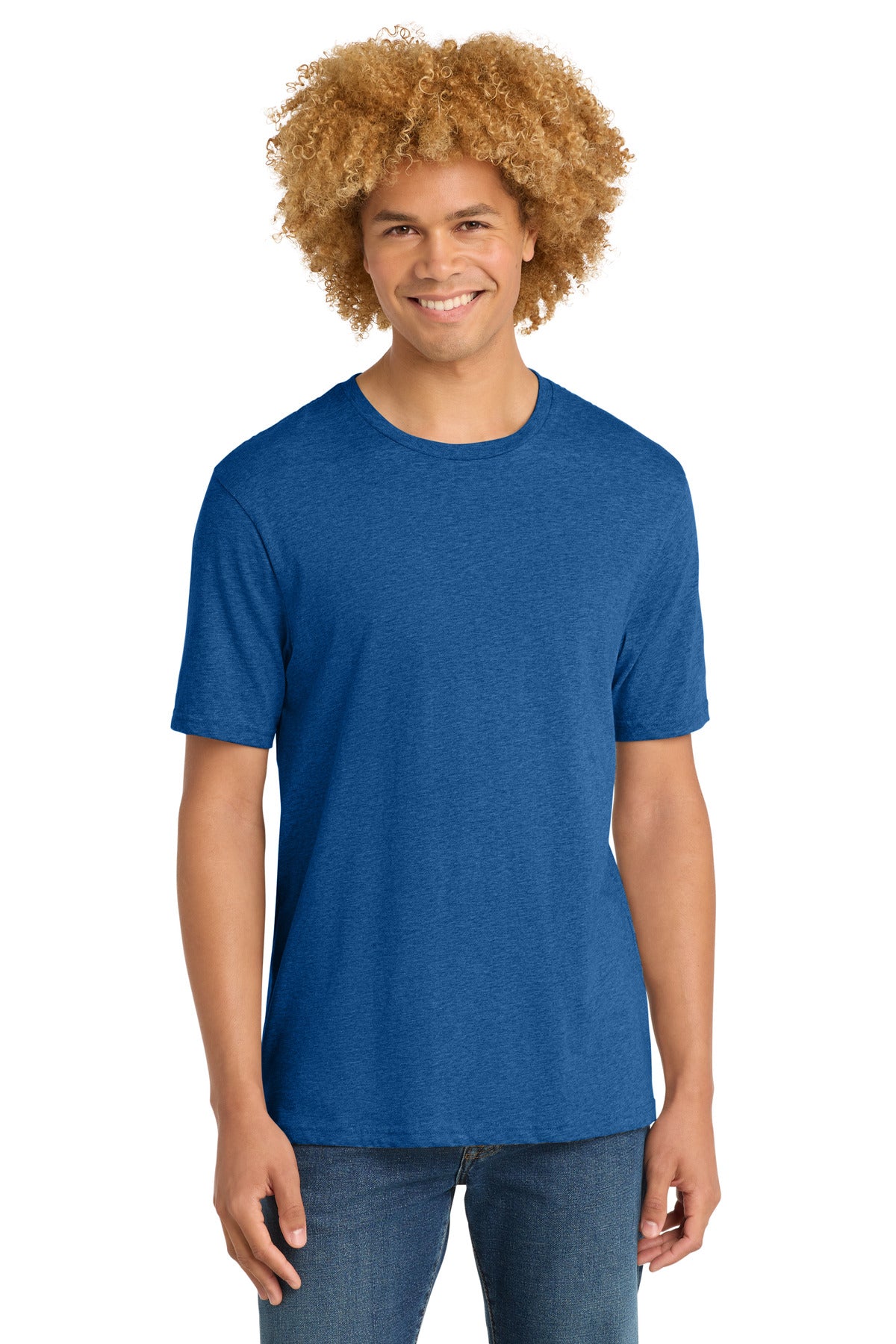 District Perfect Weight Tee - Royal Blue Heather