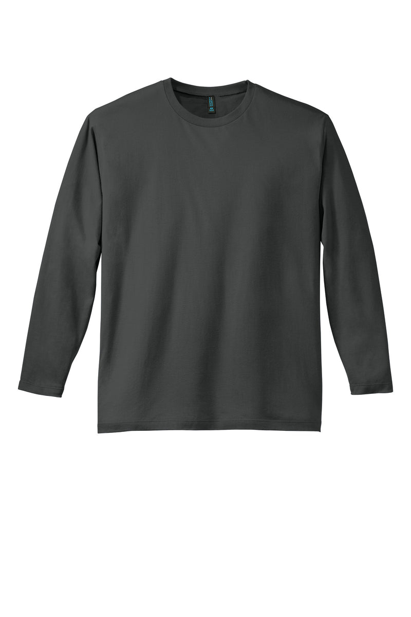 District  Perfect Weight Long Sleeve Tee - Charcoal