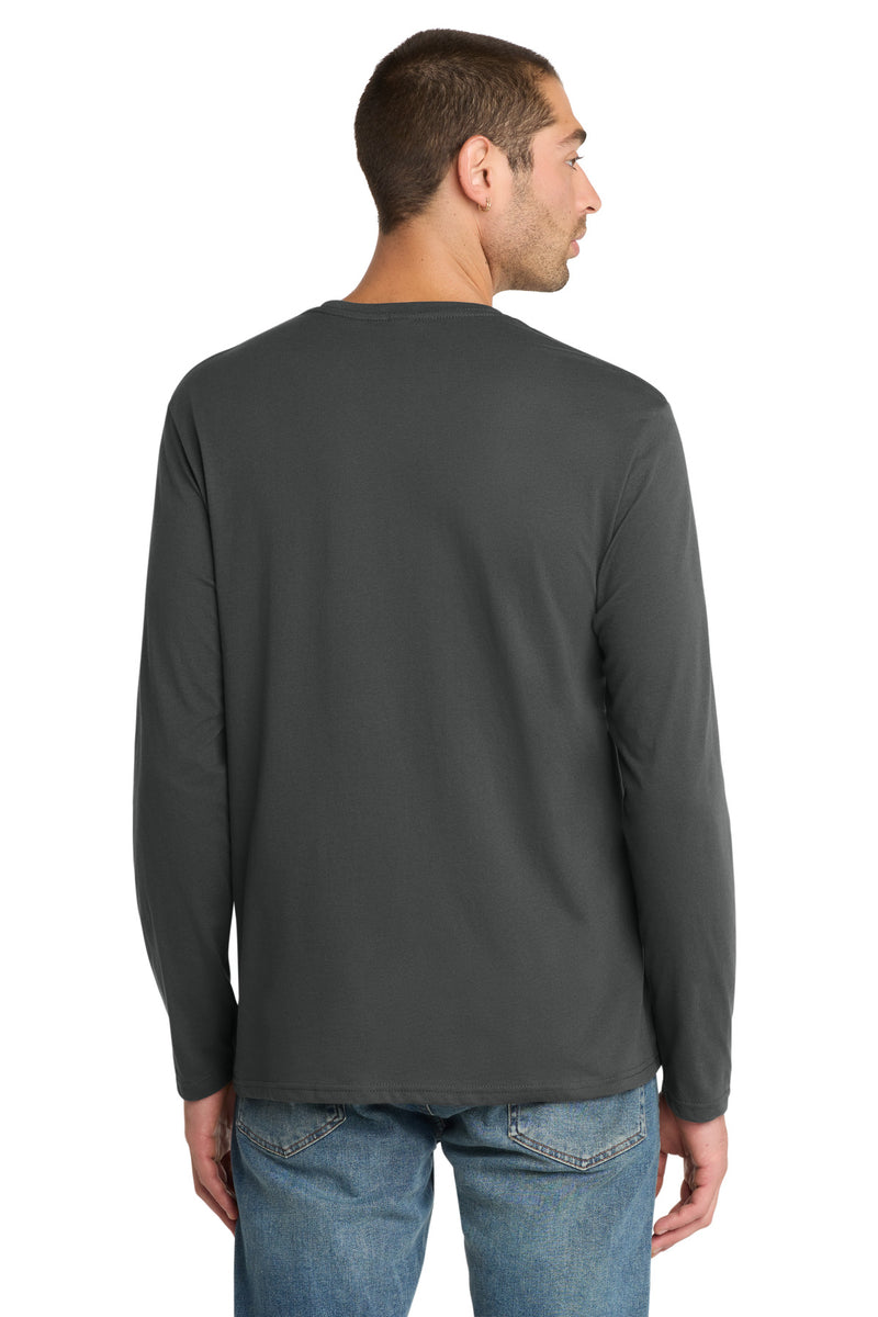 District  Perfect Weight Long Sleeve Tee - Charcoal