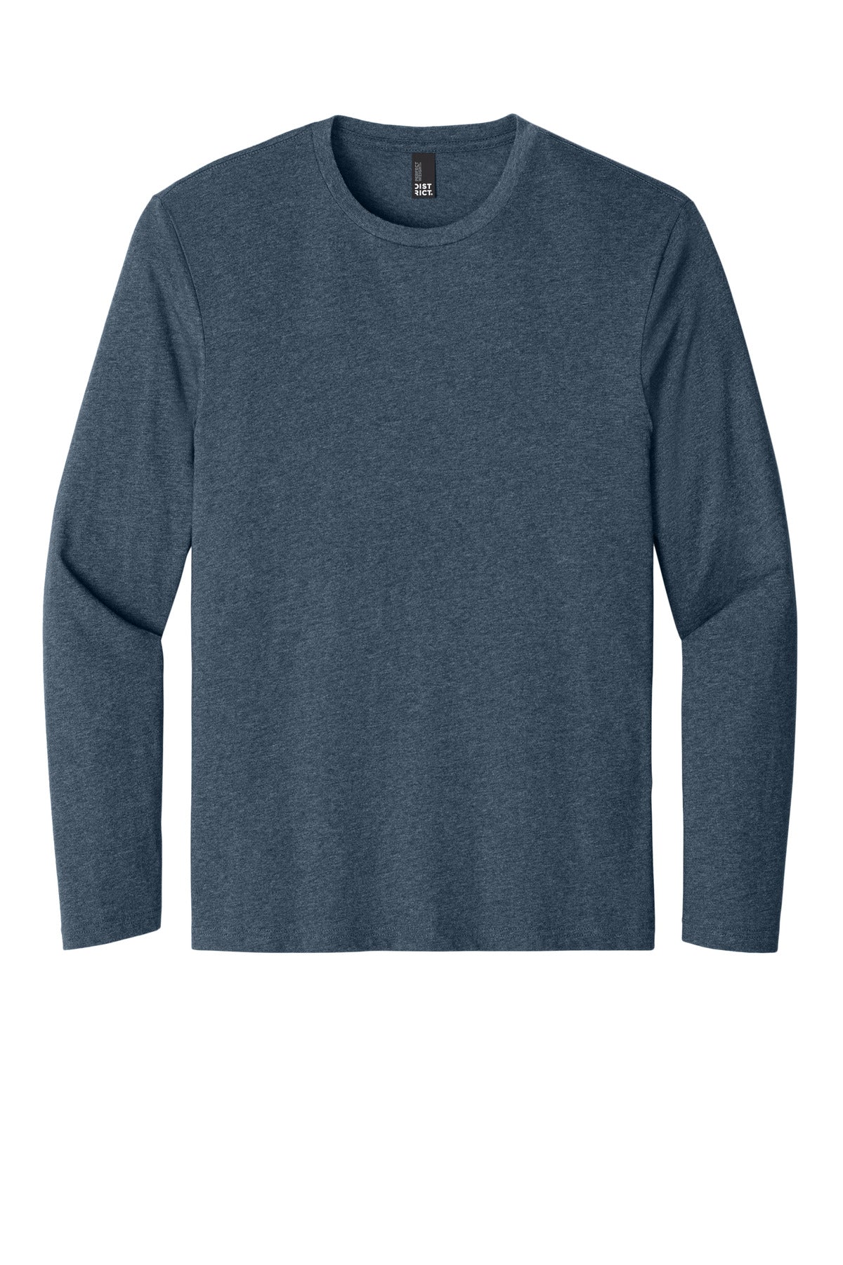District  Perfect Weight Long Sleeve Tee - Heathered Navy