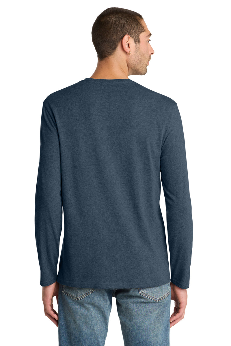 District  Perfect Weight Long Sleeve Tee - Heathered Navy