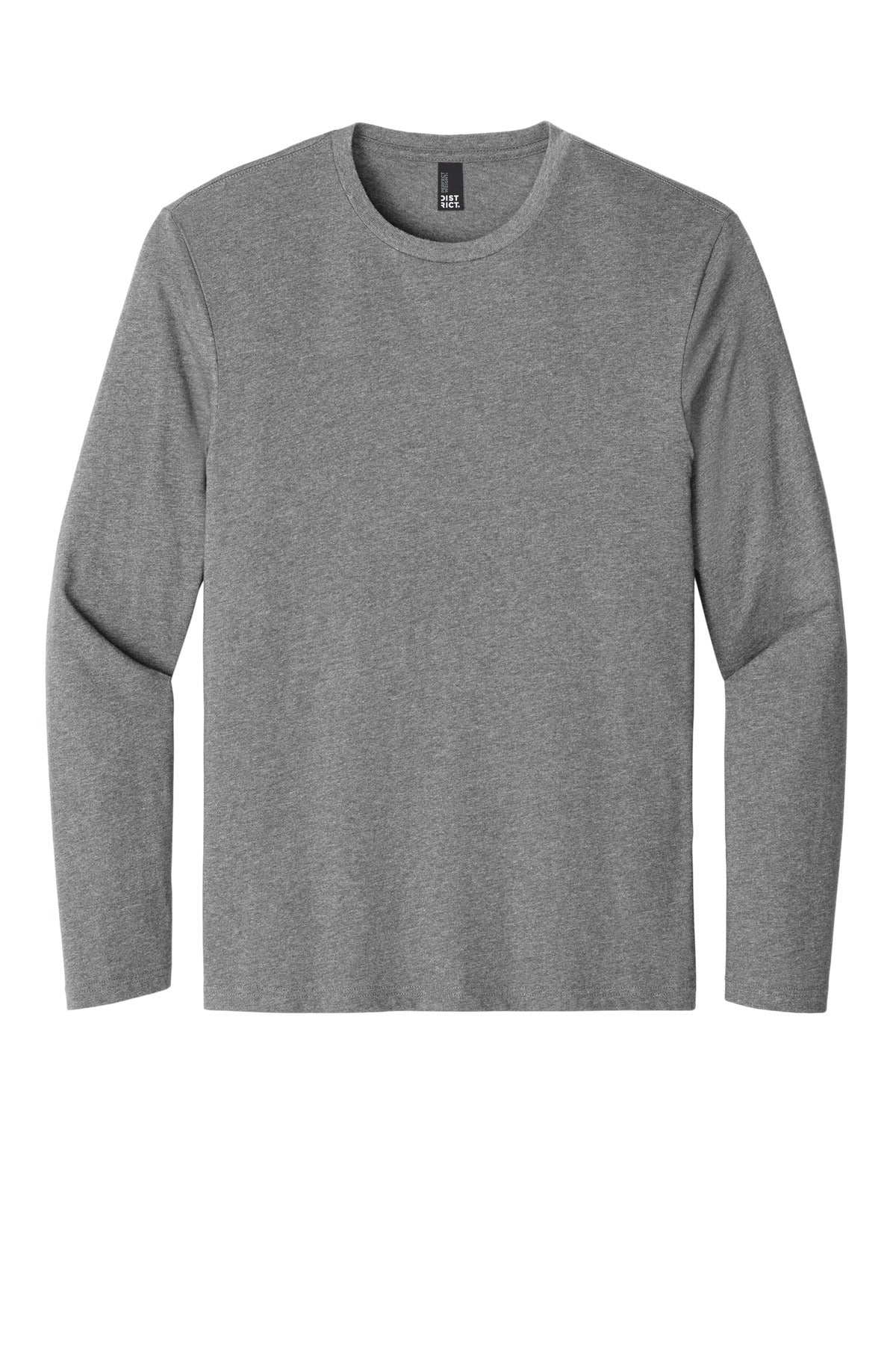 District  Perfect Weight Long Sleeve Tee - Heathered Steel