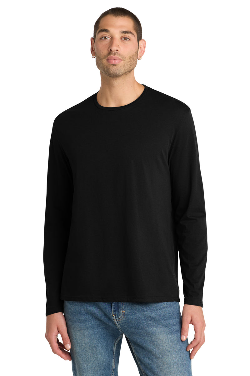 District  Perfect Weight Long Sleeve Tee - Jet Black