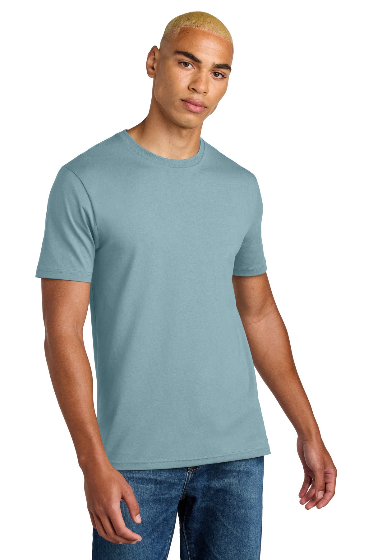 District Perfect Weight Icon Tee - Blue Fog