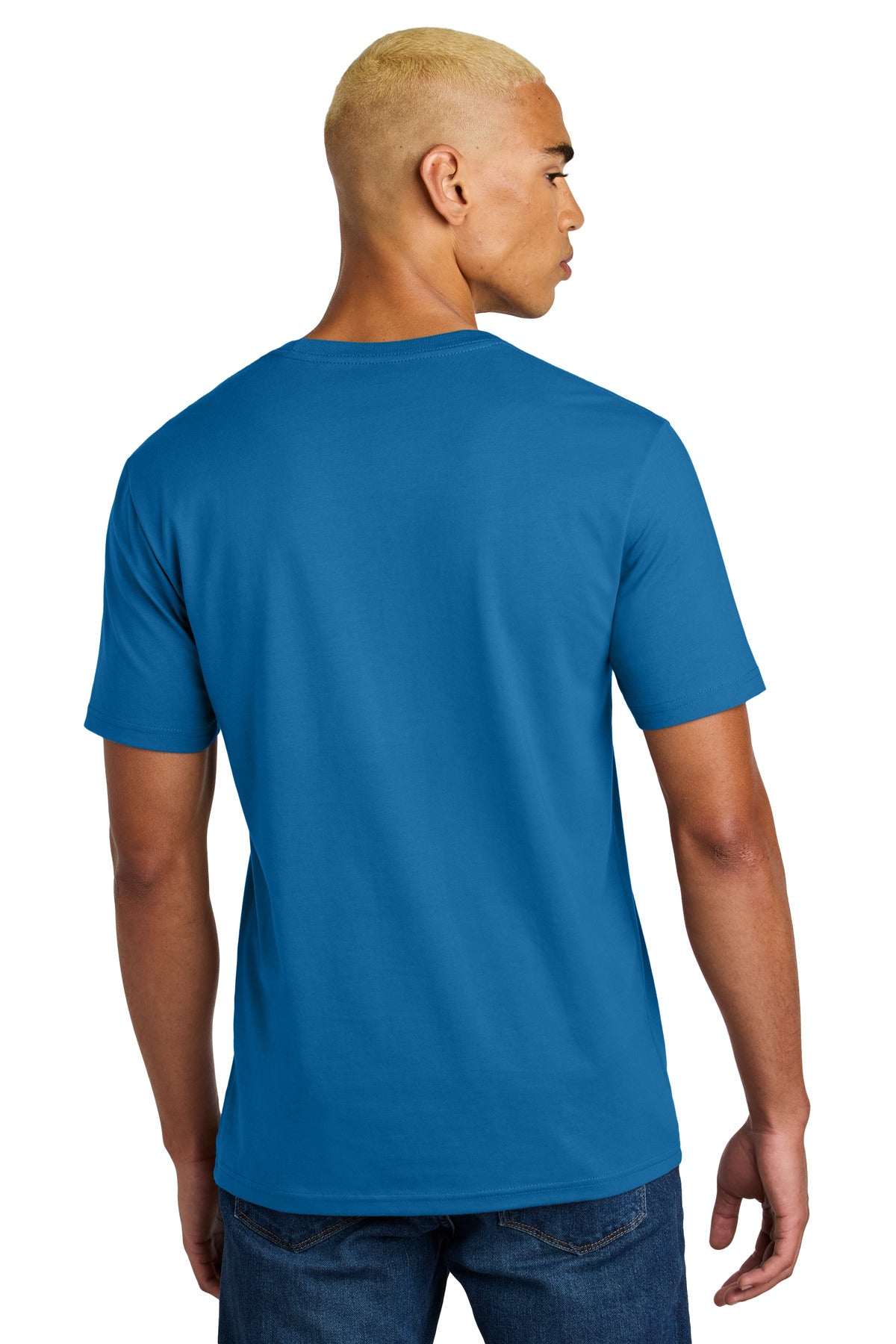 District Perfect Weight Icon Tee - Bright Blue