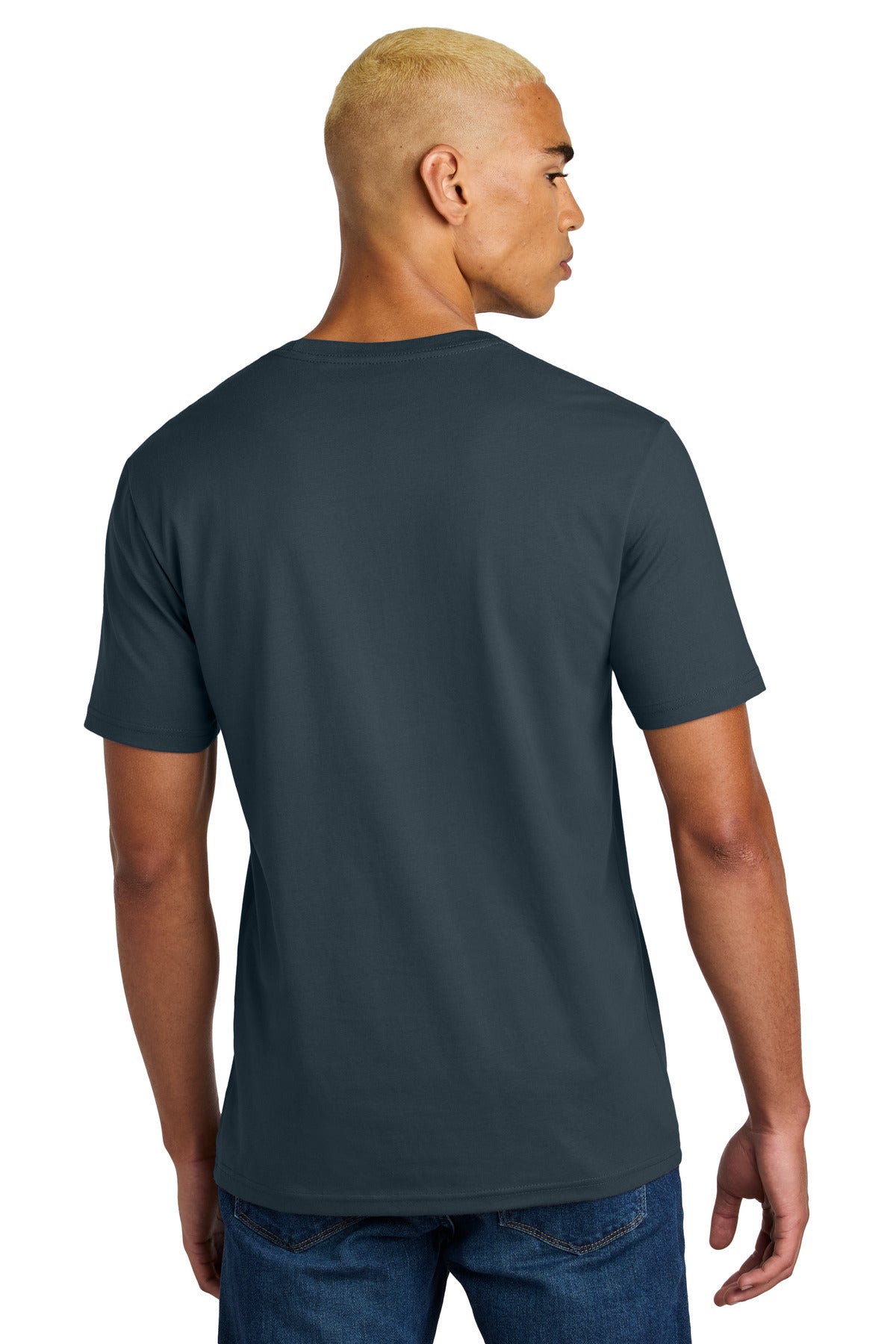 District Perfect Weight Icon Tee - Deep Steel Blue