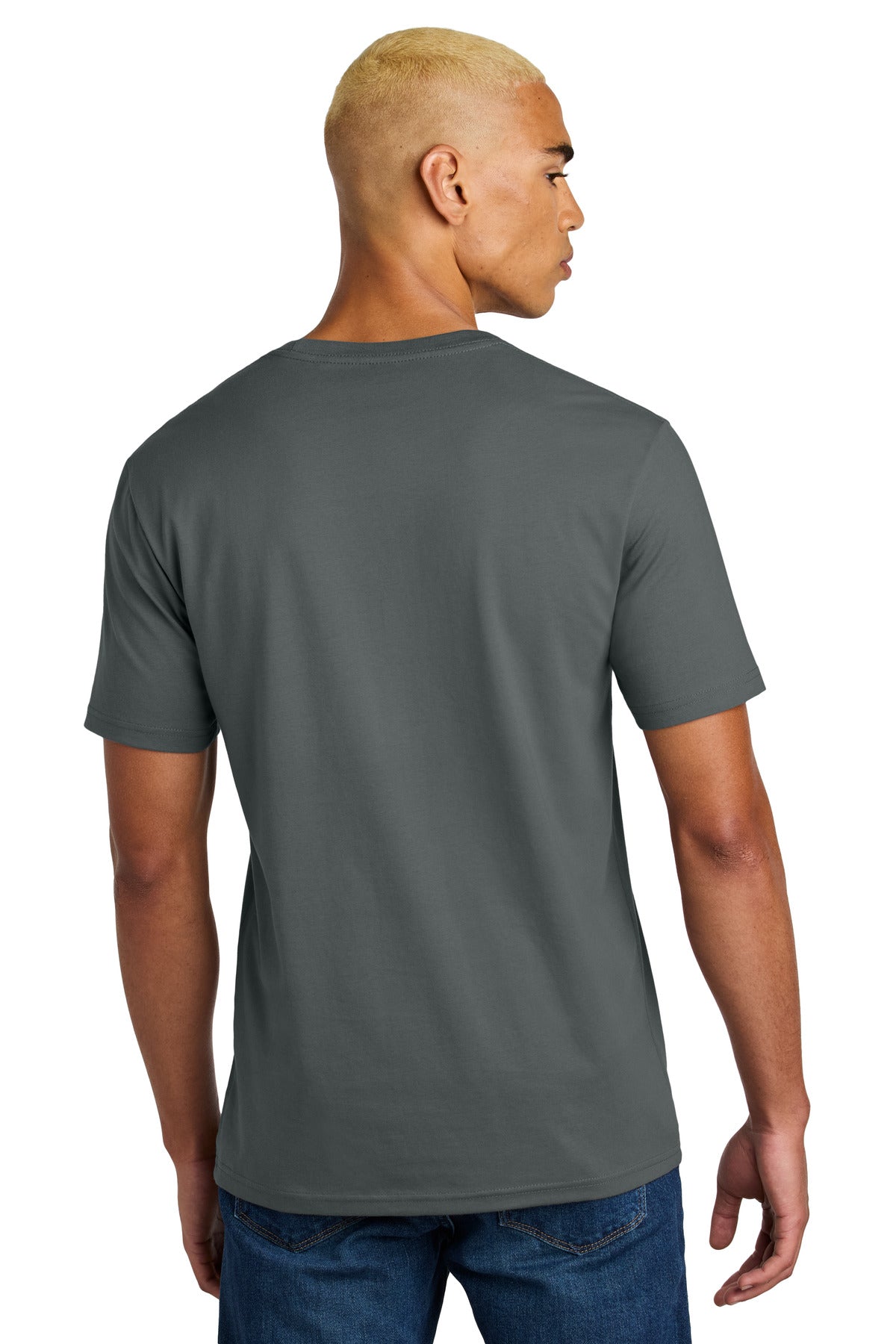 District Perfect Weight Icon Tee - Metal Grey
