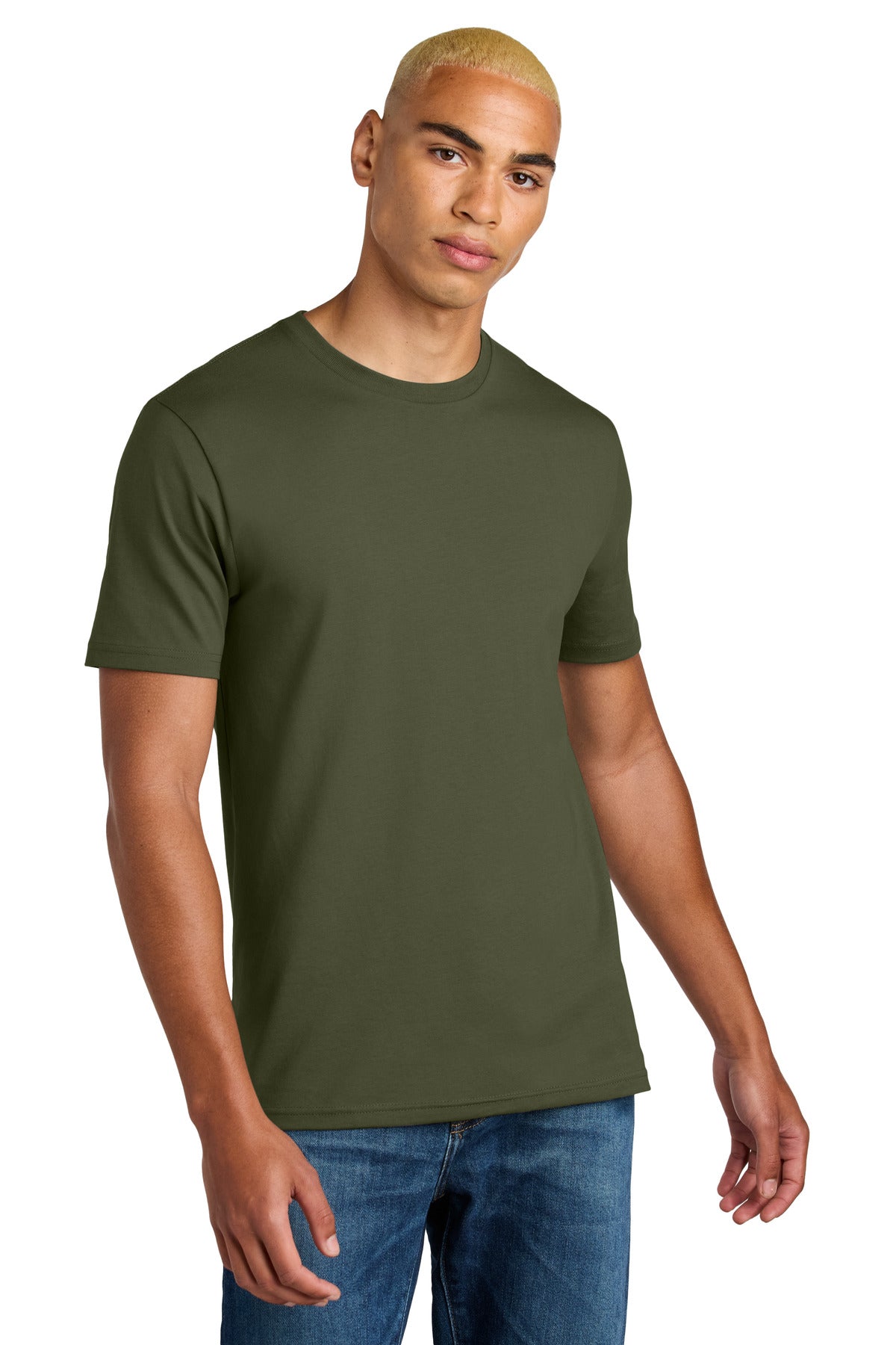 District Perfect Weight Icon Tee - Military Green
