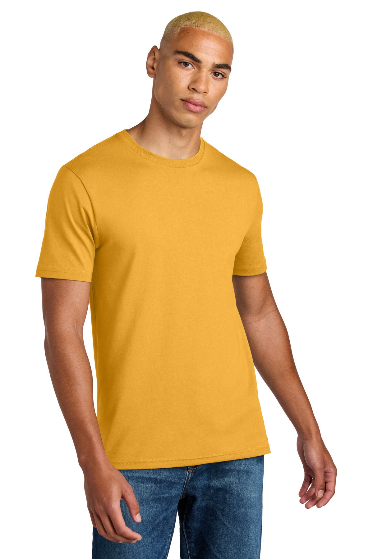 District Perfect Weight Icon Tee - Warm Gold