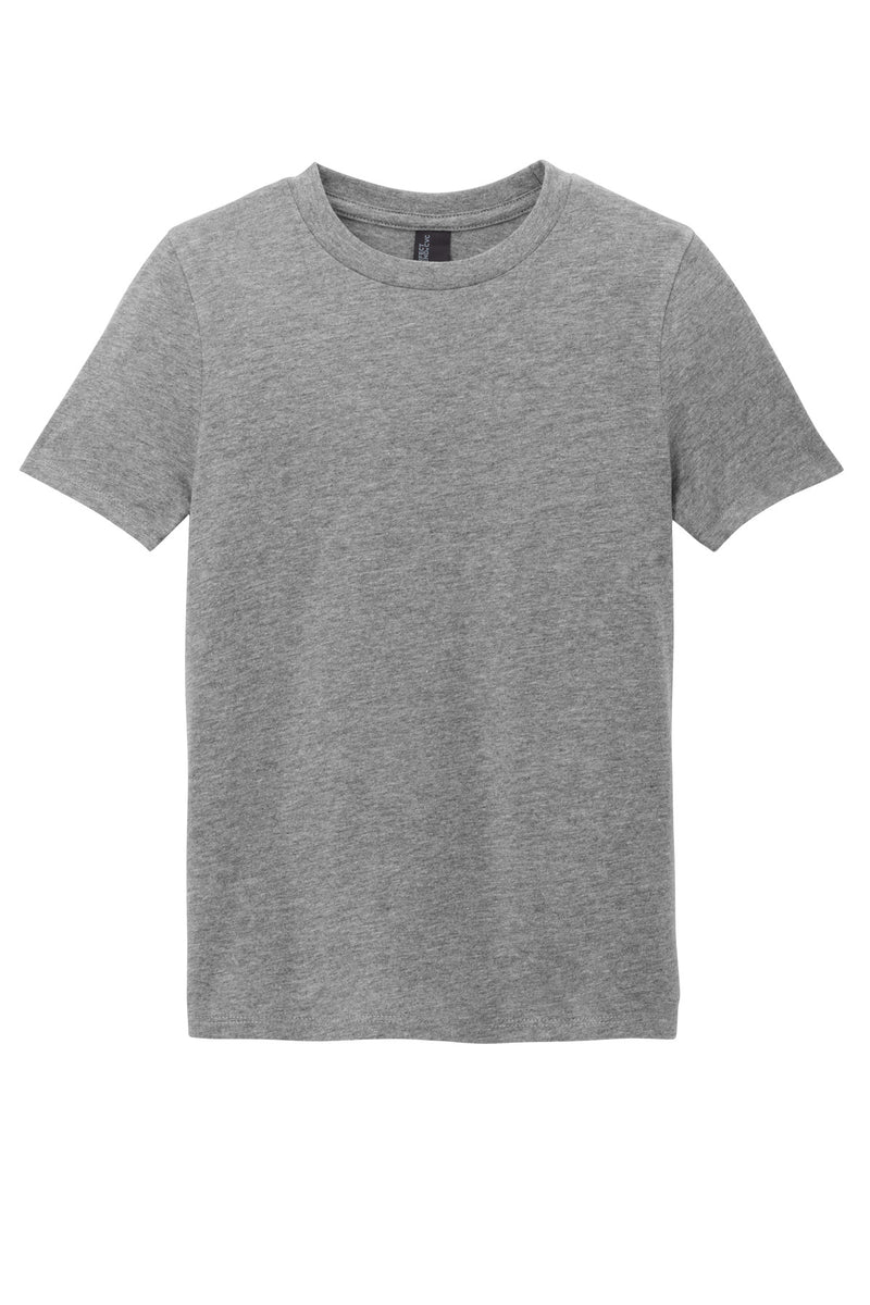 District Youth Perfect Blend CVC Tee - Grey Frost