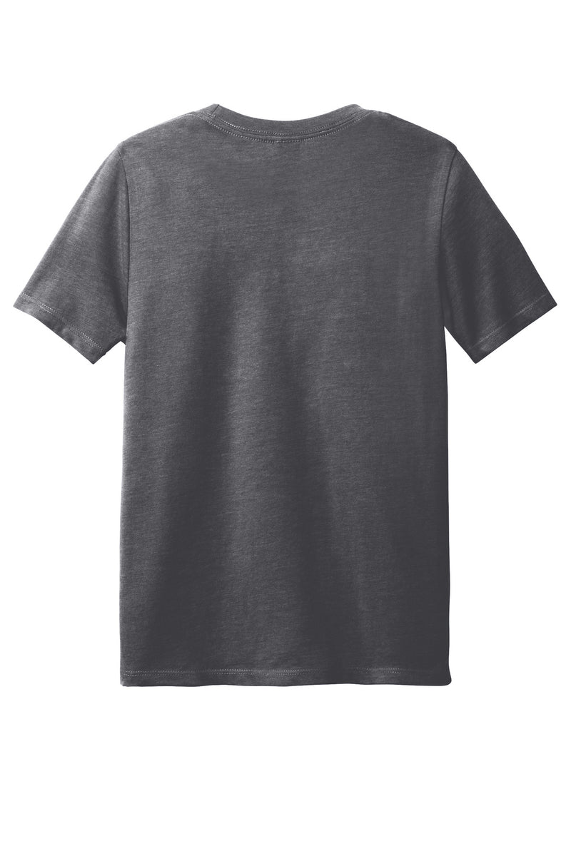 District Youth Perfect Blend CVC Tee - Heathered Charcoal