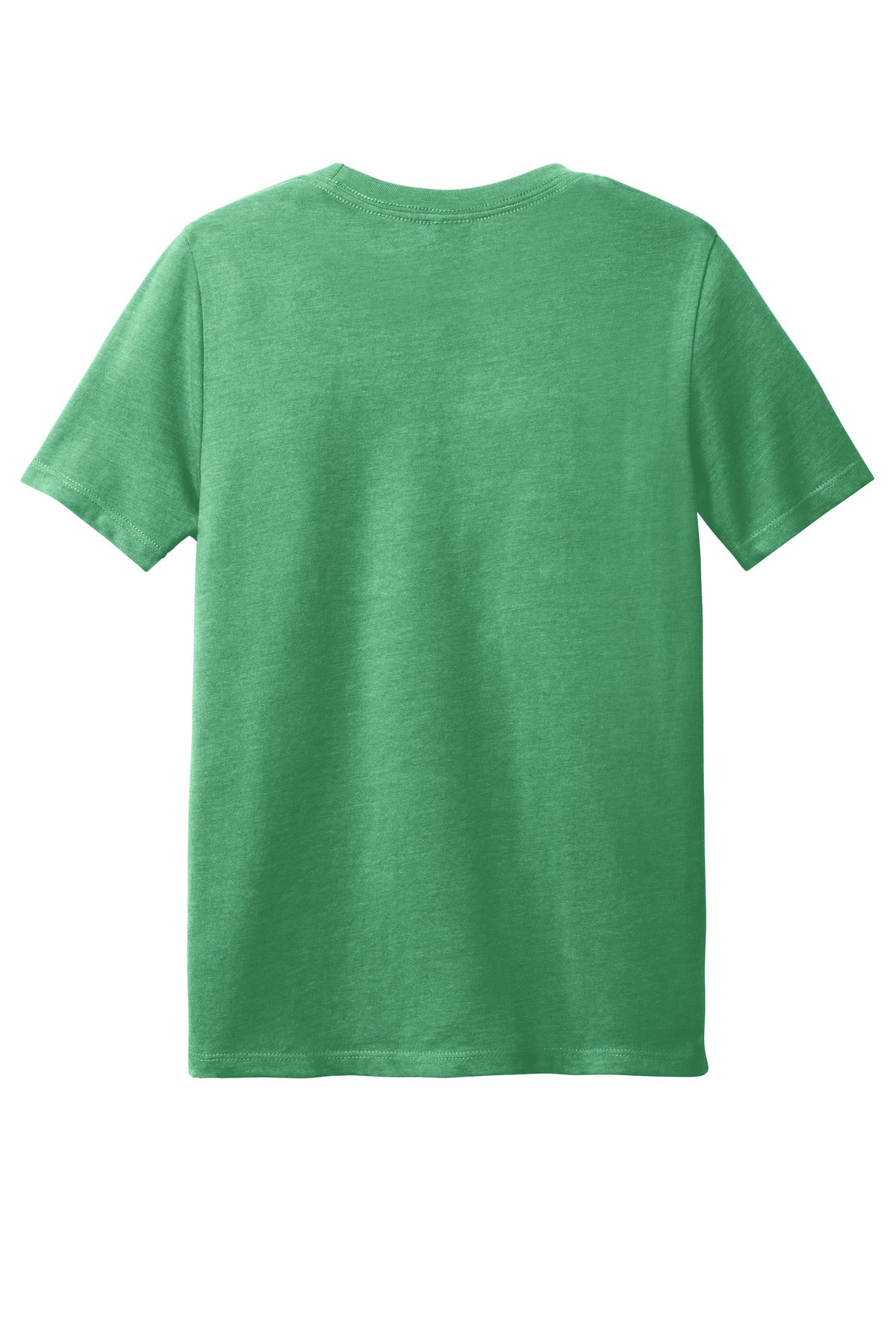 District Youth Perfect Blend CVC Tee - Heathered Kelly Green
