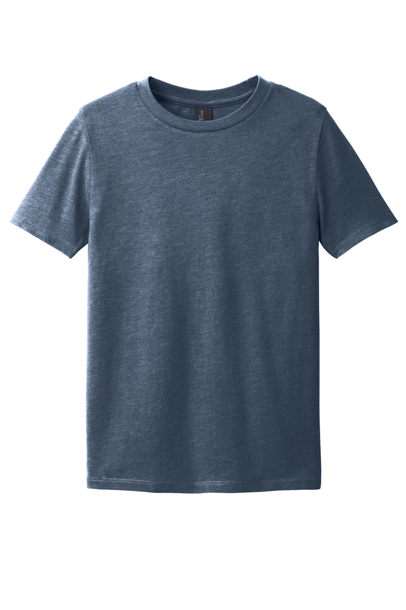 District Youth Perfect Blend CVC Tee - Heathered Navy