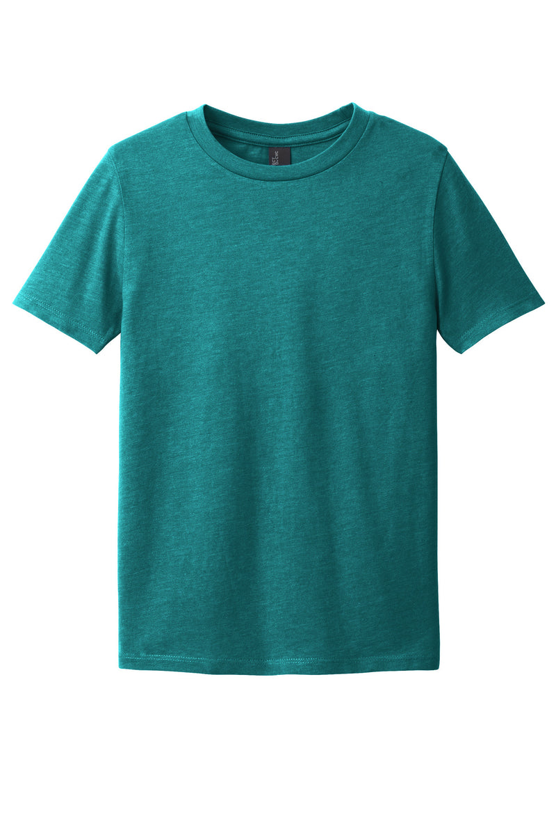 District Youth Perfect Blend CVC Tee - Heathered Teal