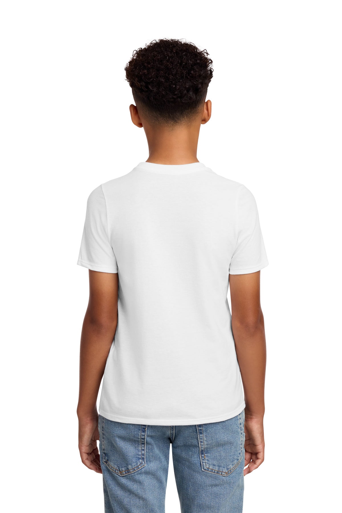 District Youth Perfect Blend CVC Tee - White