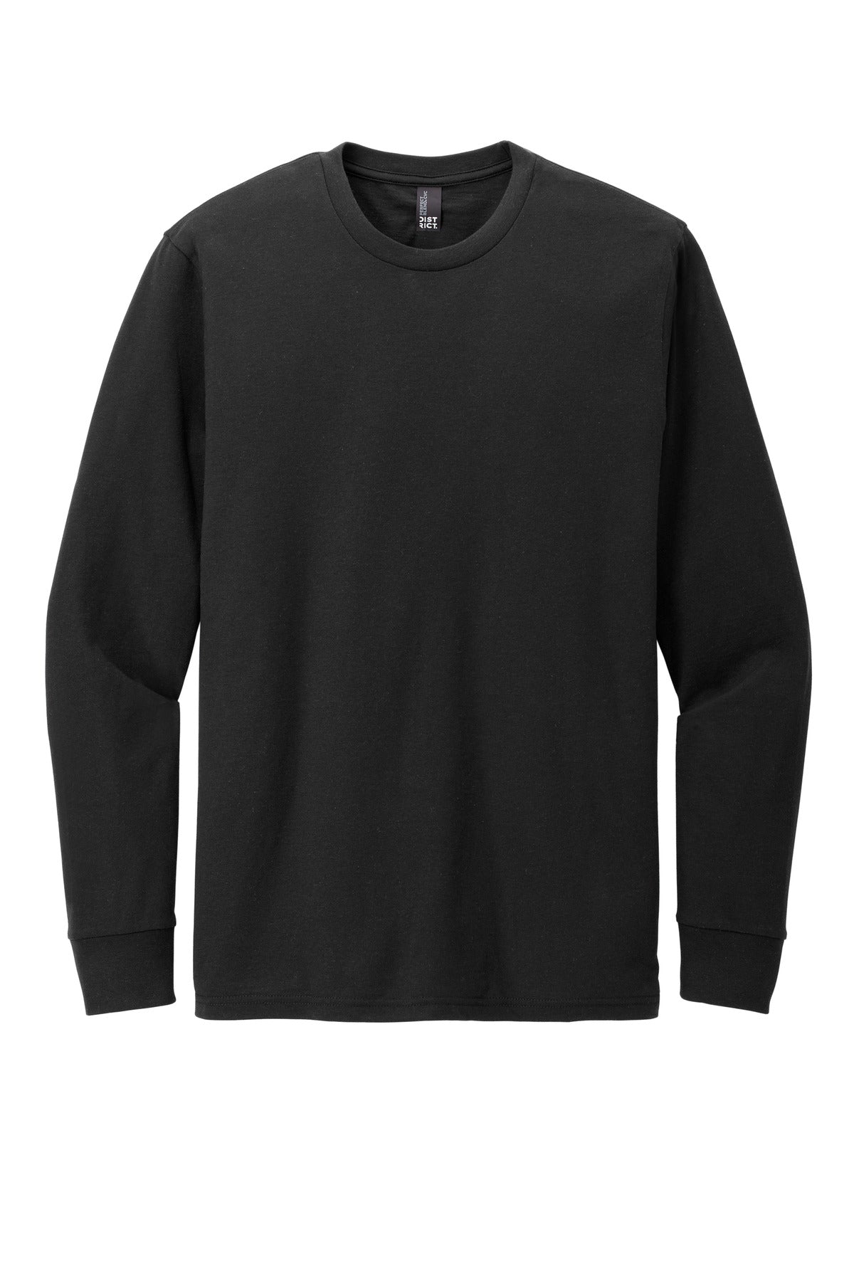 District Perfect Blend CVC Long Sleeve Tee - Black