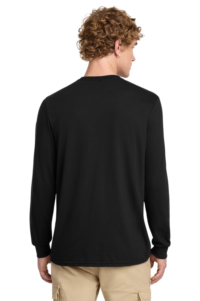 District Perfect Blend CVC Long Sleeve Tee - Black