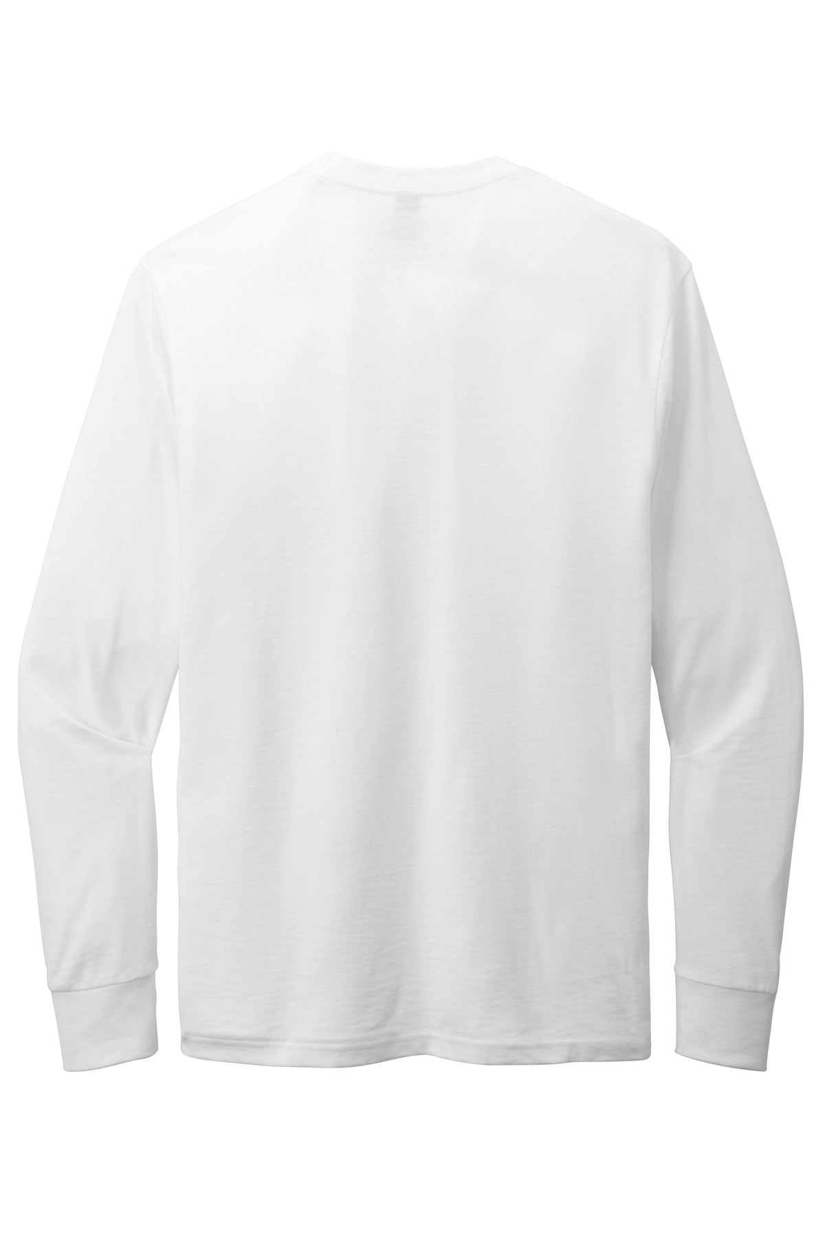 District Perfect Blend CVC Long Sleeve Tee - White