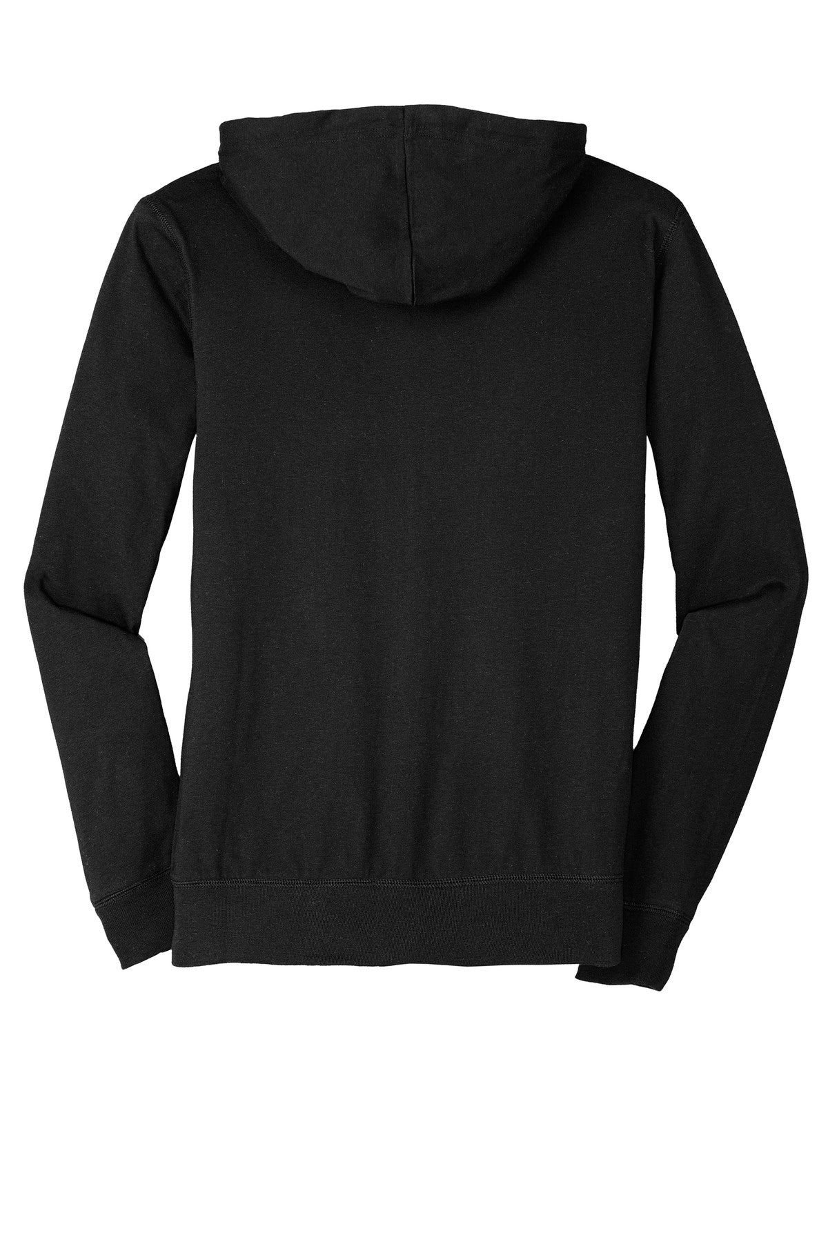 District Jersey Full-Zip Hoodie - Black