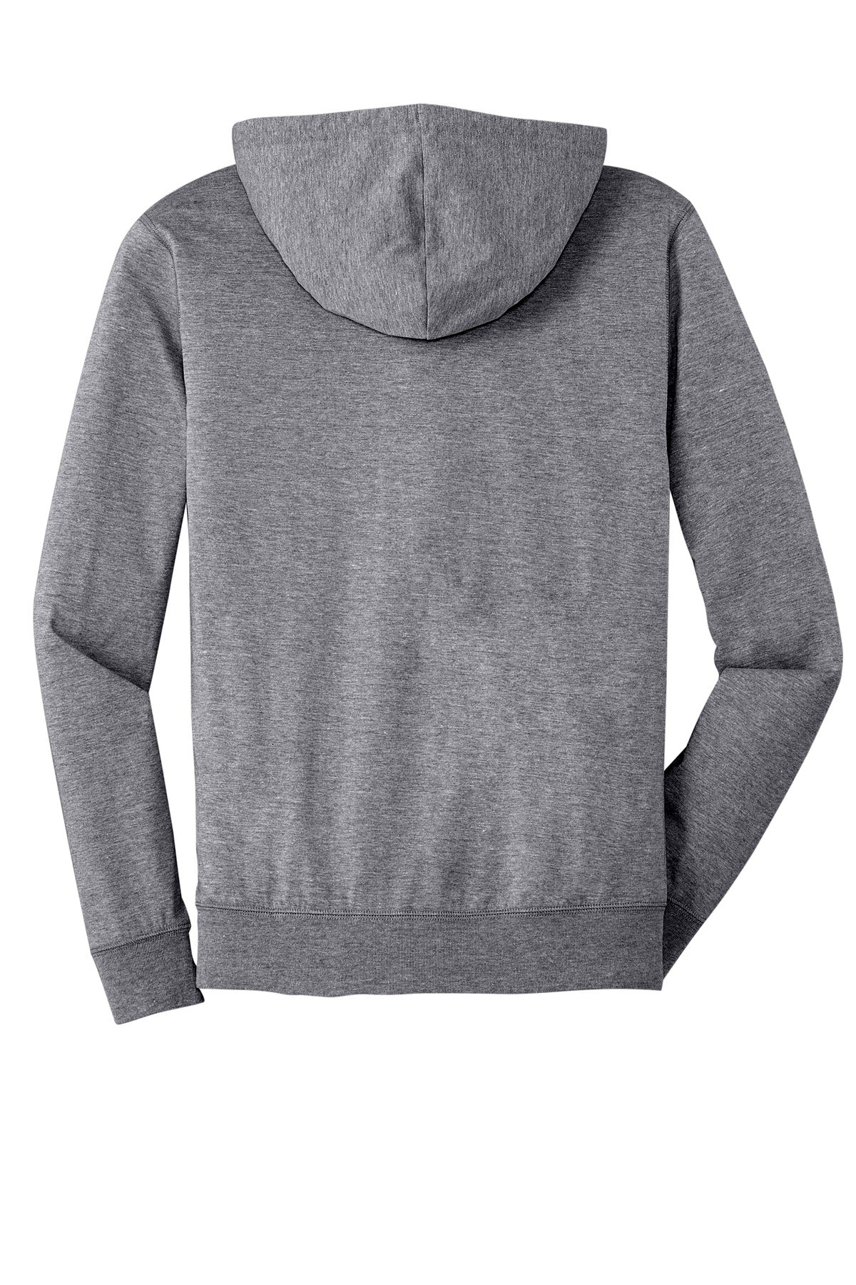 District Jersey Full-Zip Hoodie - Dark Heather Grey