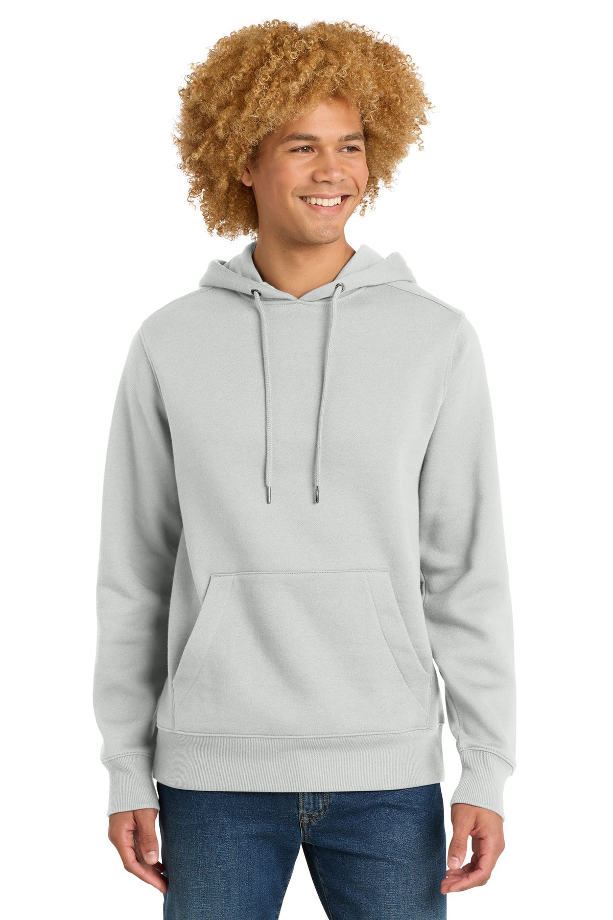 District  Perfect Weight  Fleece Hoodie - Ash