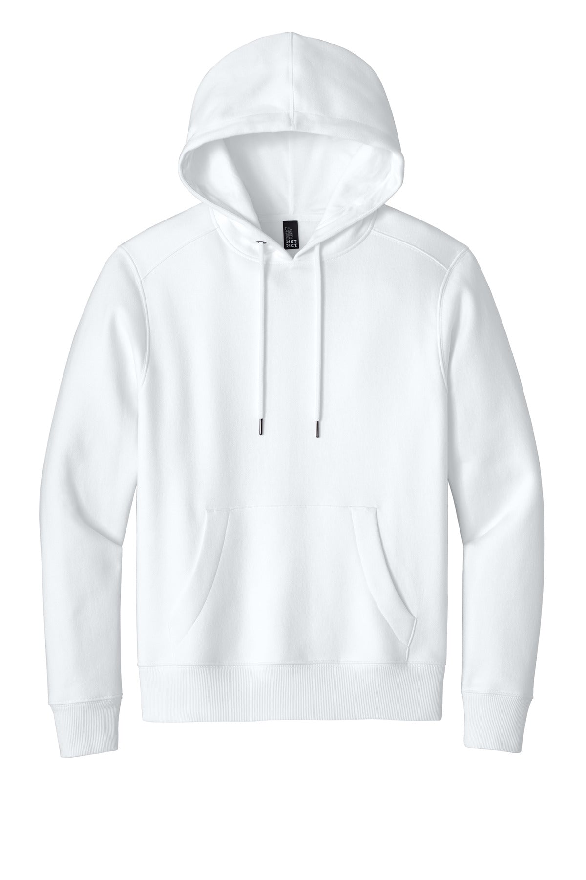 District  Perfect Weight  Fleece Hoodie - Bright White