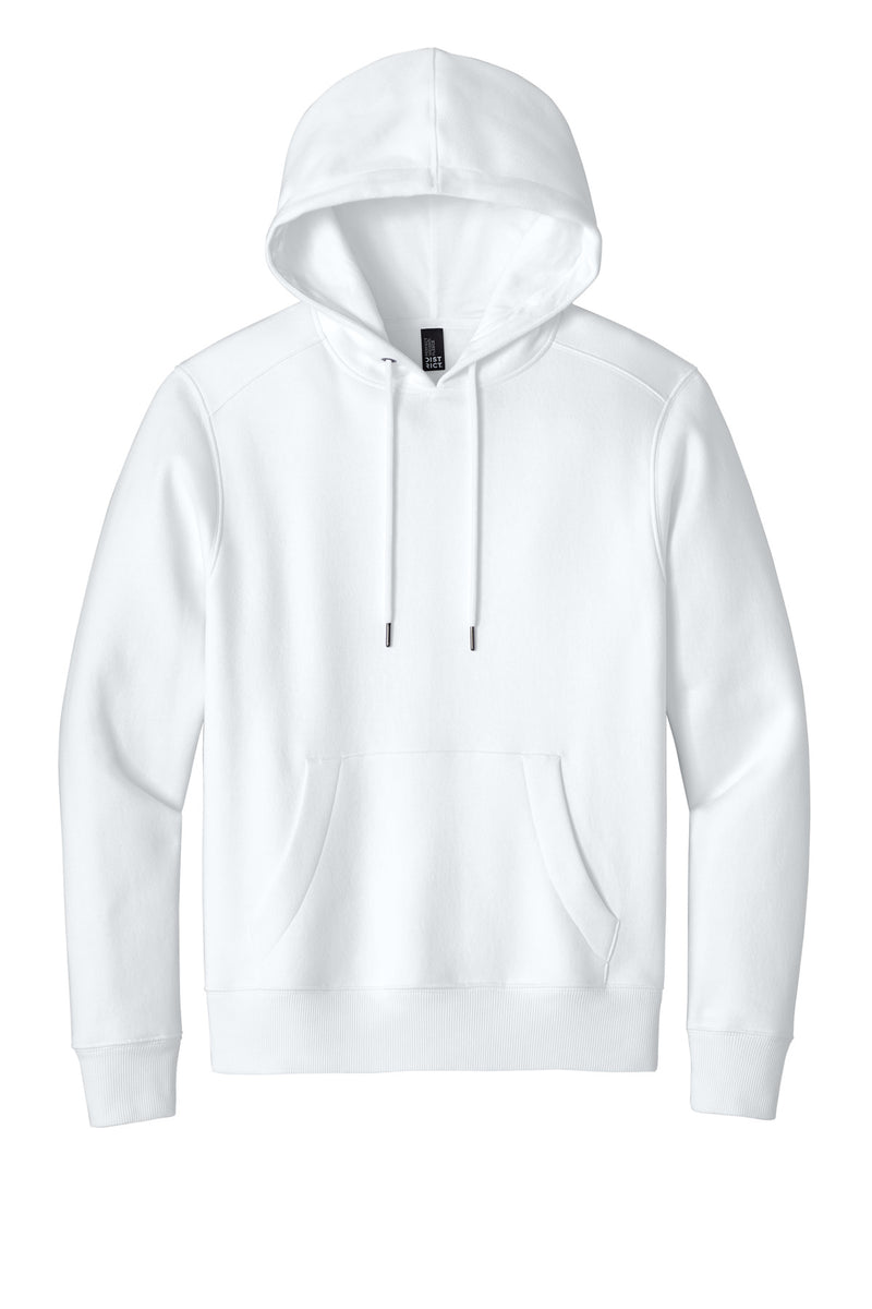District  Perfect Weight  Fleece Hoodie - Bright White