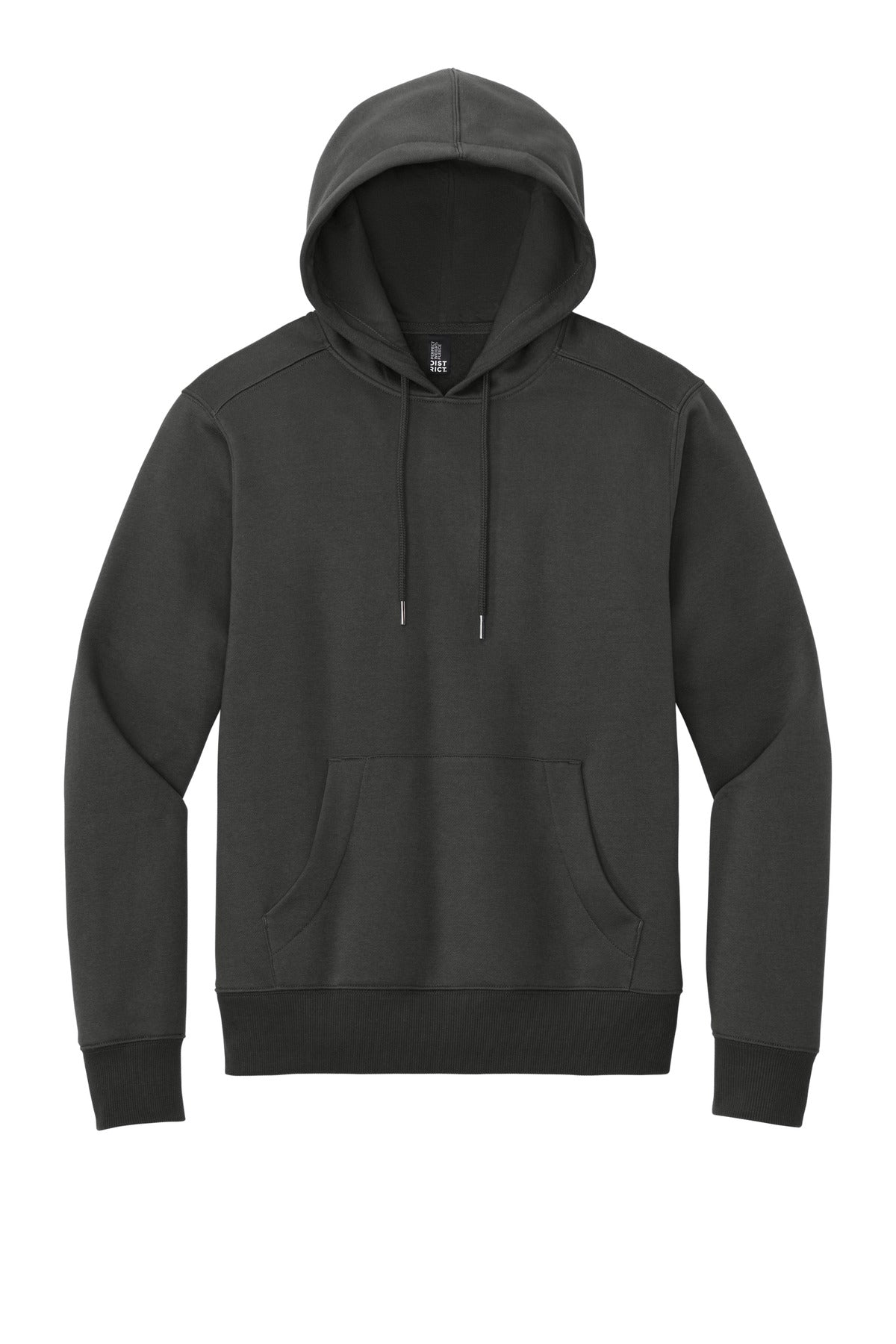 District  Perfect Weight  Fleece Hoodie - Charcoal