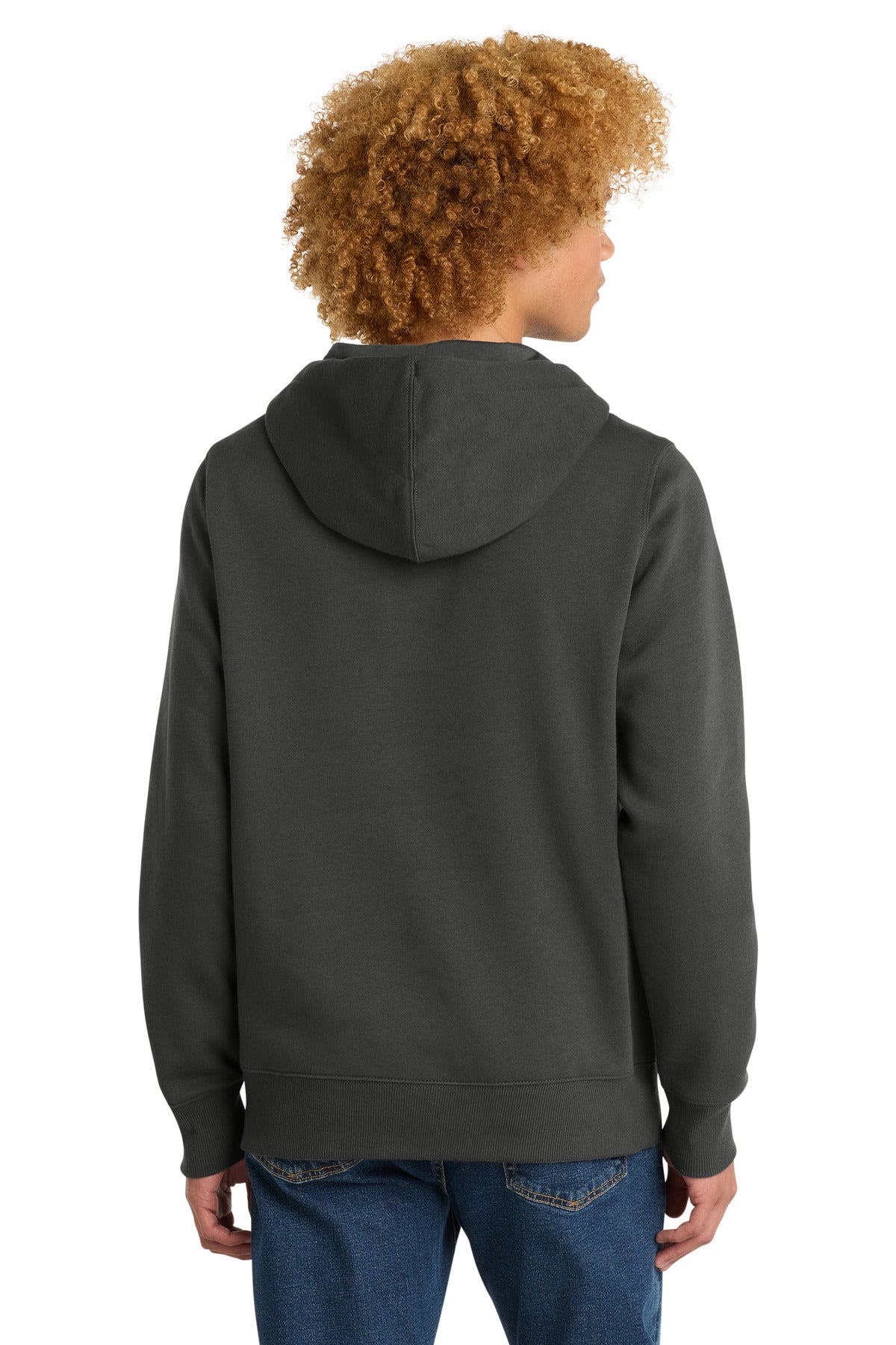 District  Perfect Weight  Fleece Hoodie - Charcoal