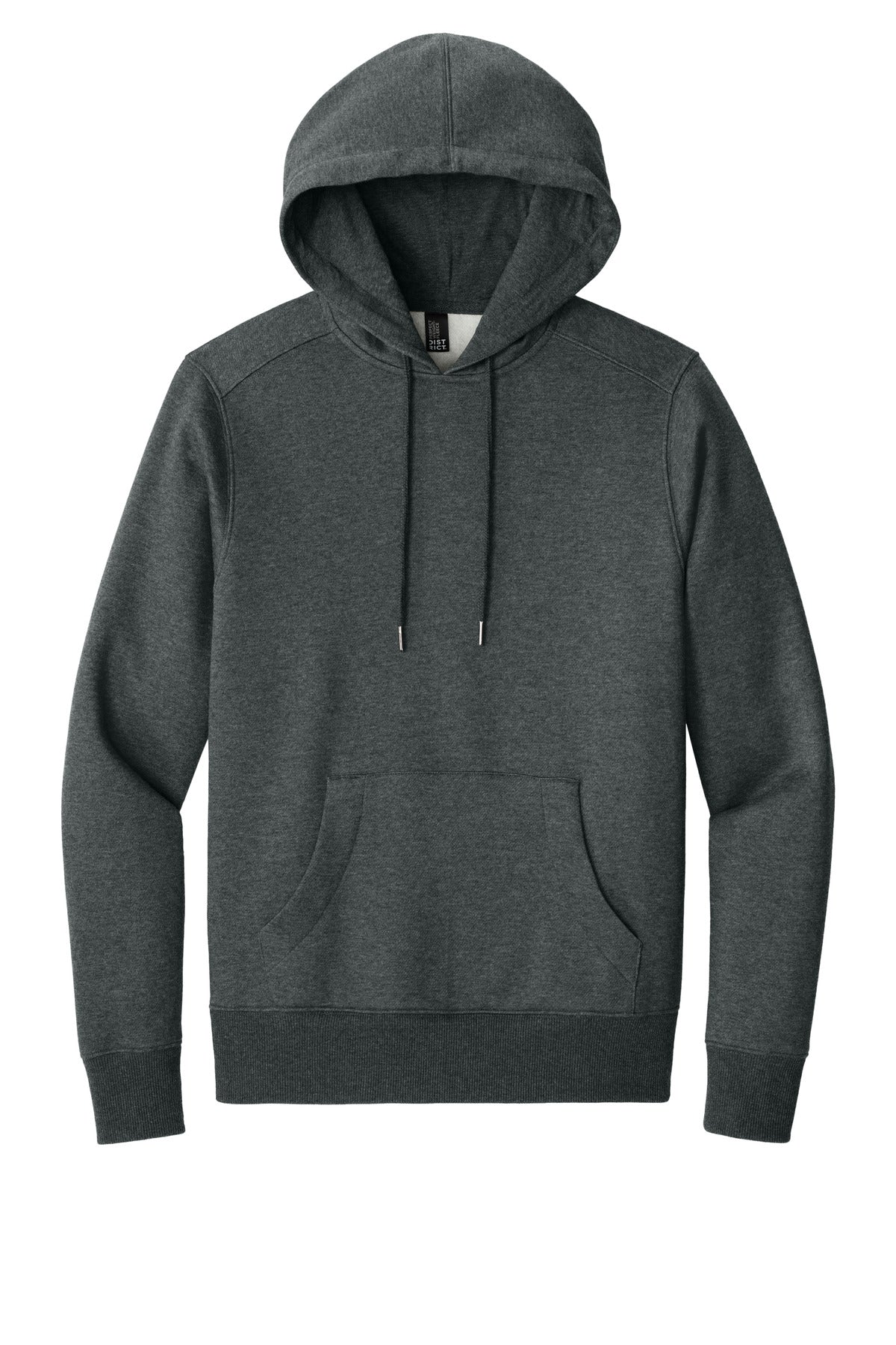District  Perfect Weight  Fleece Hoodie - Heathered Charcoal