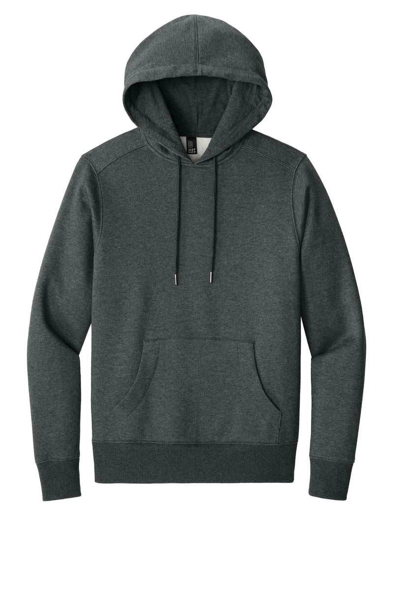 District  Perfect Weight  Fleece Hoodie - Heathered Charcoal