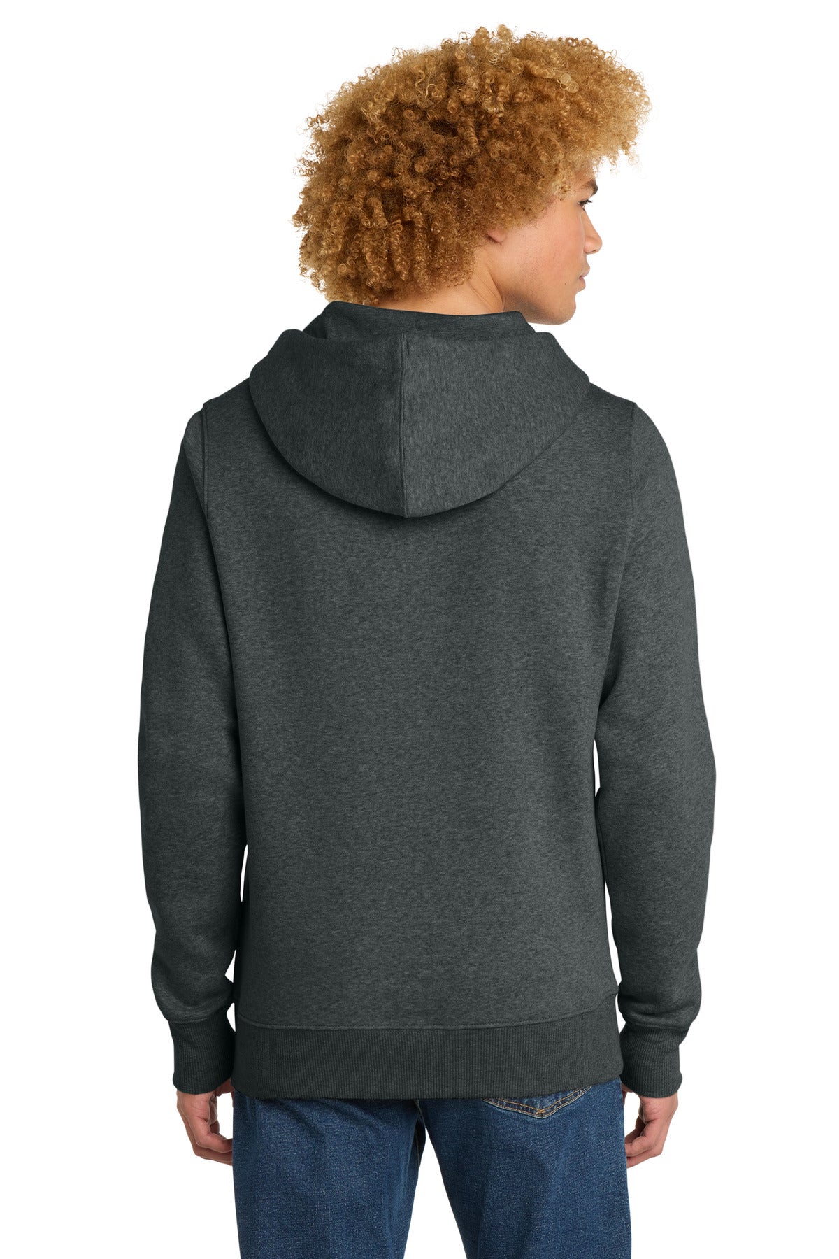 District  Perfect Weight  Fleece Hoodie - Heathered Charcoal