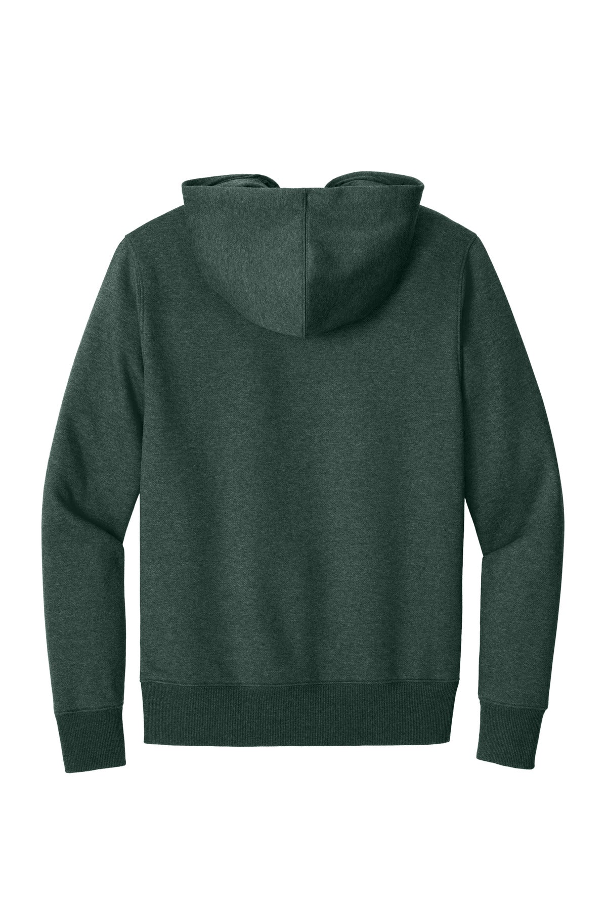 District  Perfect Weight  Fleece Hoodie - Heathered Forest Green