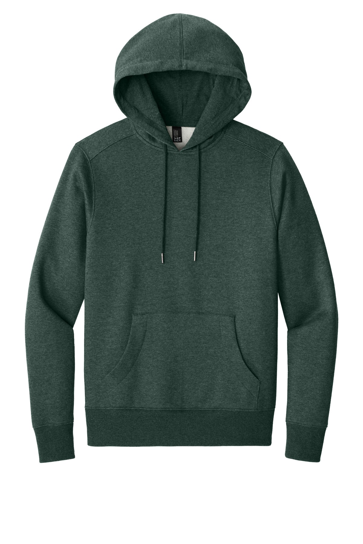 District  Perfect Weight  Fleece Hoodie - Heathered Forest Green